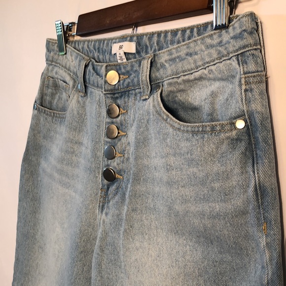 BP button fly extra high rise mom jeans sz28 - Picture 4 of 10